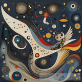 Hubble Space Abstract Ai Art