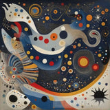Hubble Space Abstract Ai Art