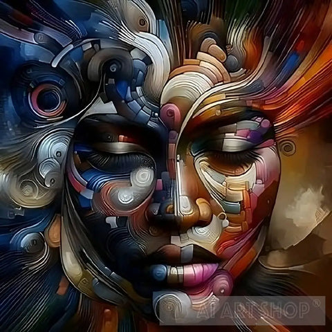 Human Emotions Portrait Ai Art