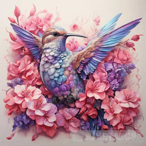 Humming Bird Ai Artwork