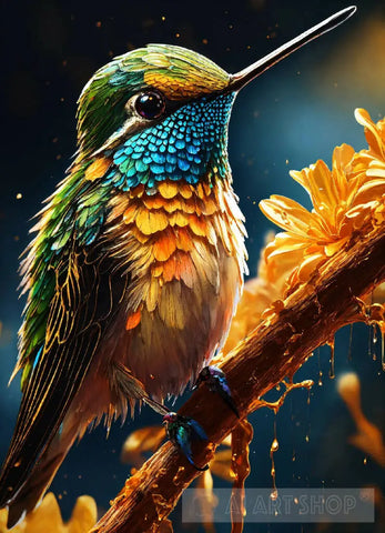 Hummingbird Ai Artwork