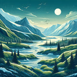 Coastal cliffs stand tall against the crashing waves