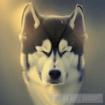 Husky Sleeping Ai Artwork