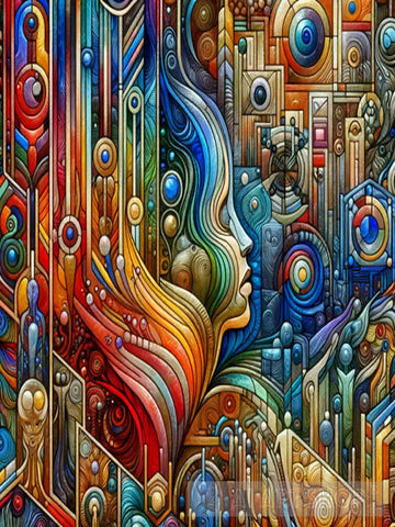 هيام Abstract Ai Art