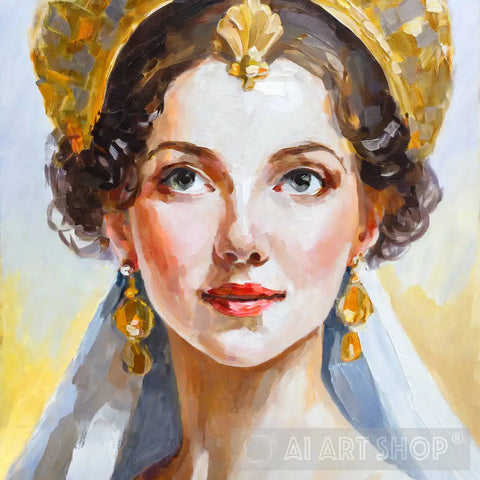 Hyper Realistic Portrait Of Princess Portrait Ai Art