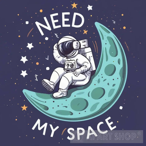 I Need My Space Ai Artwork