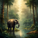 Elephant in the jungle #1