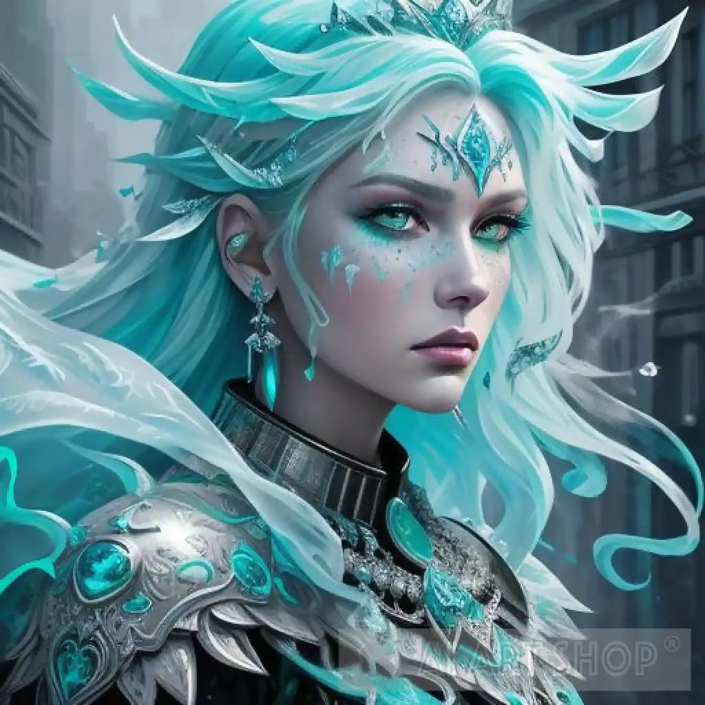 beautiful ice princess