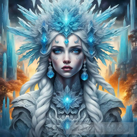 Ice Queen Ai Artwork