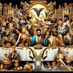 Illuminati Last Supper Ai Artwork