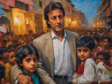 Imran Khan A Legendry Leader Ai Artwork