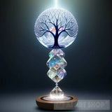 Intelligent Tree Spirit With A Crystal Orb Landscape Ai Art