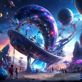 Interstellar Playground Ai Artwork