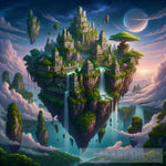 Island Of Legends Landscape Ai Art