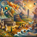 Italys Triumph Surrealism Ai Art