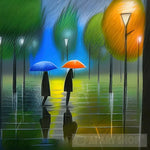Its Raining Street Ai Art
