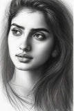 “Whispers in Graphite – Emotive Portrait Sketch Series