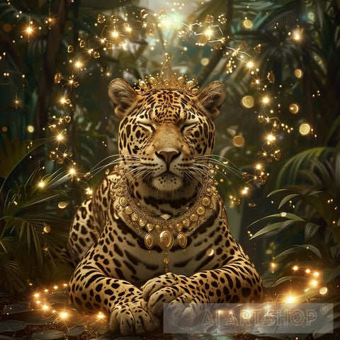 Jaguar Princess Animal Ai Art