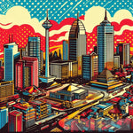 Jakarta Views Pop Ai Art