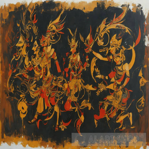 Javanese Neo-Primitivism Xii Expressionism Ai Art