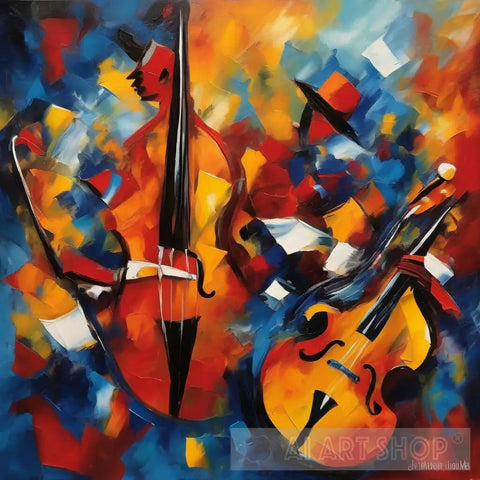 Jazz Fusion Abstract Ai Art