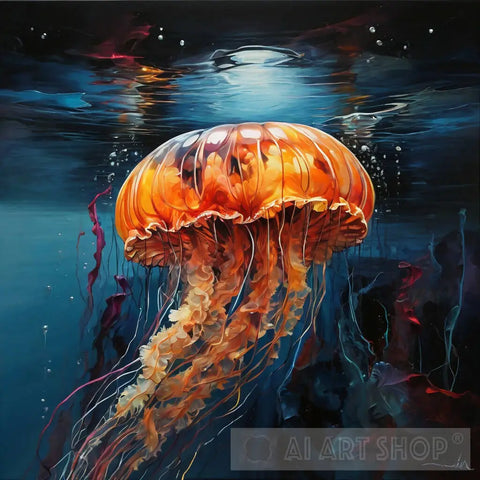 Jellyfish Ai Painting