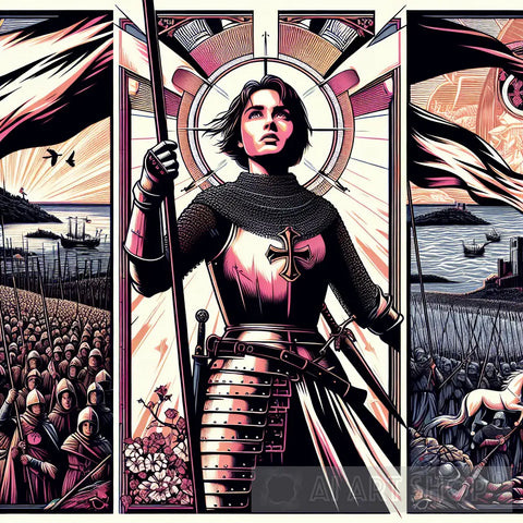 Joan Of Arc 1 Ai Artwork