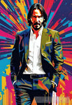 John Wick Pop Art Pop Ai Art