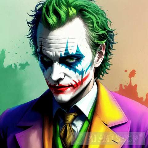 Joker Art Ai Artwork