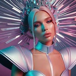 Futuristic queen copy