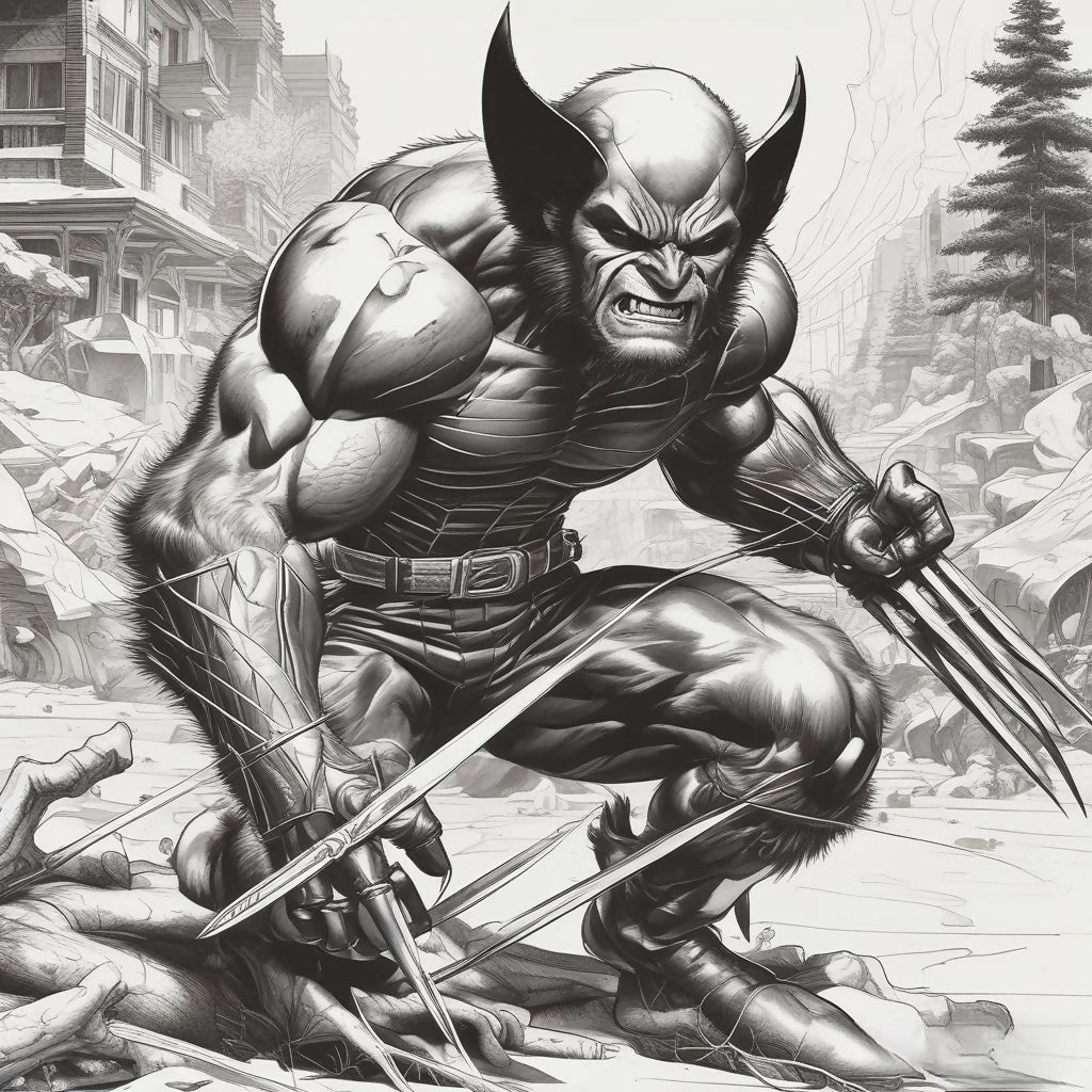 Classic Wolverine art