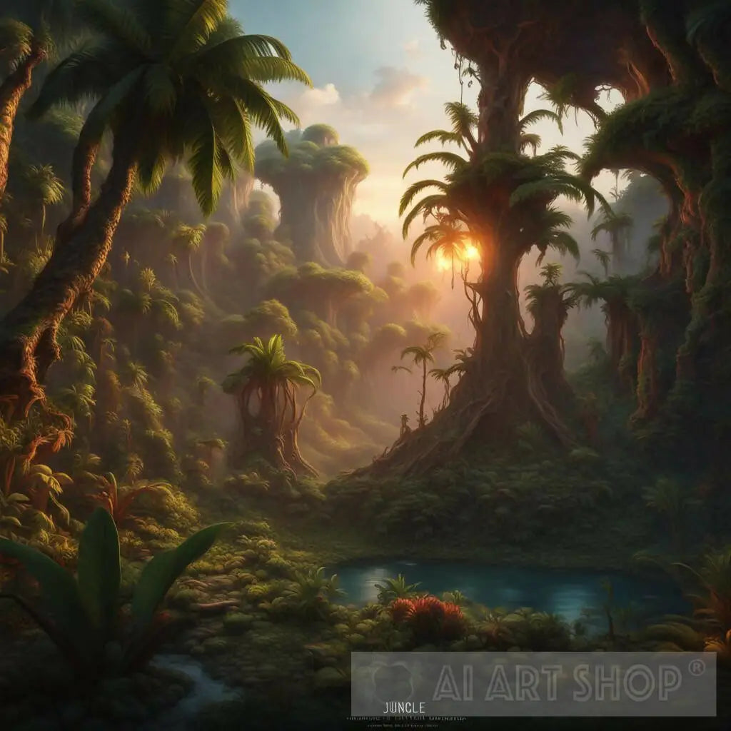 jungle dream , sunrise to sunsit