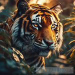 Jungle Tiger Animal Ai Art