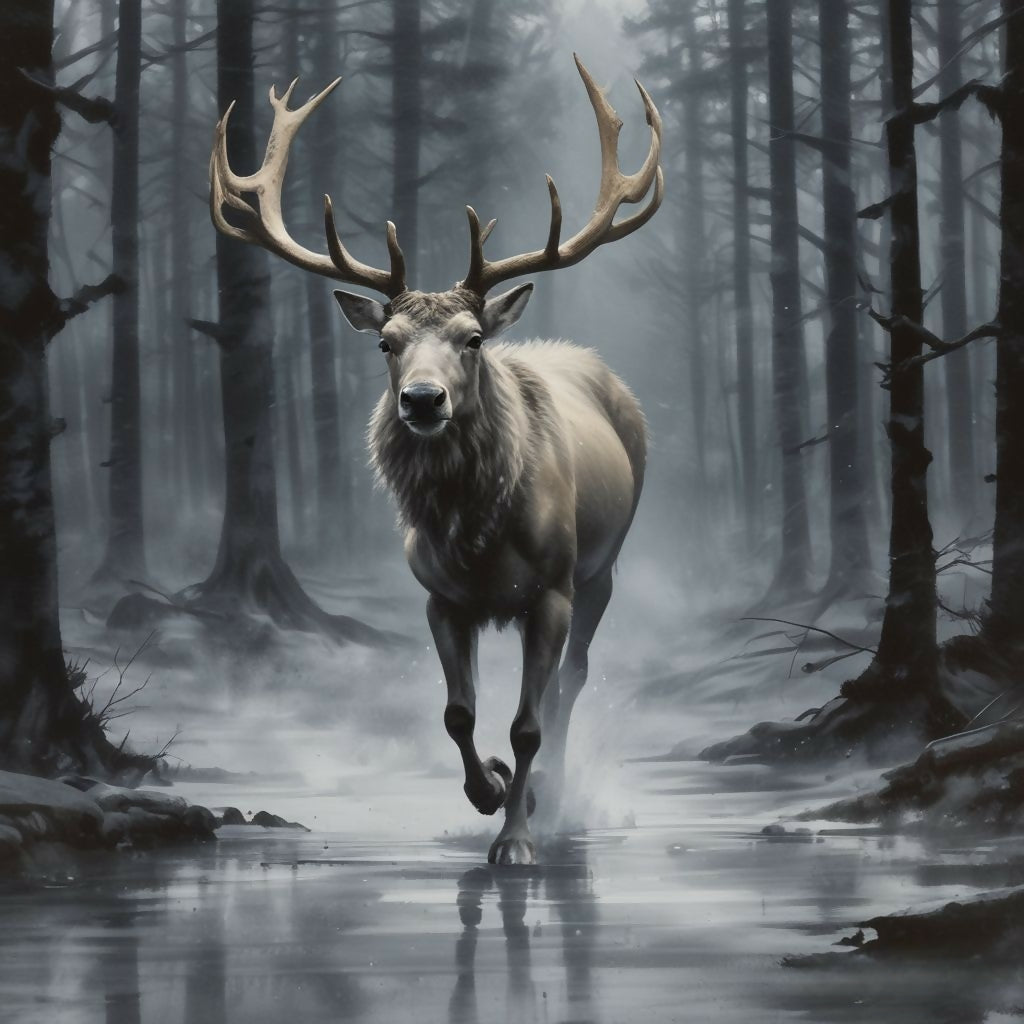 Allof reindeer