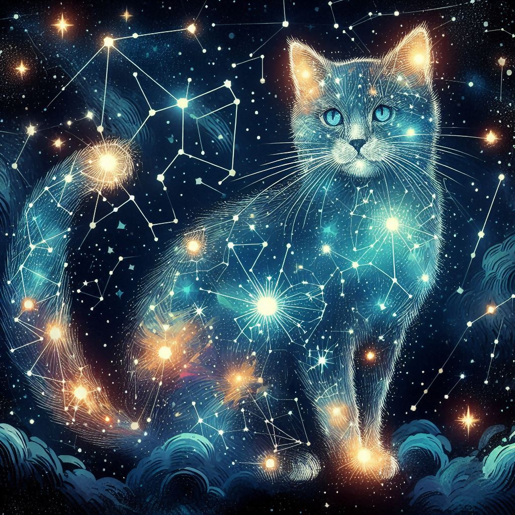 Night Sky Kitty: A Cat of Stars and Dust