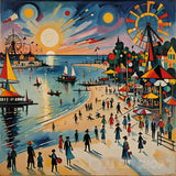Kandinsky’s Park Ii Abstract Ai Art