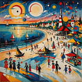 Kandinsky’s Park Ii Abstract Ai Art