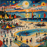 Kandinsky’s Park Ii Abstract Ai Art