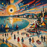 Kandinsky’s Park Ii Abstract Ai Art