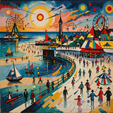 Kandinsky’s Park Ii Abstract Ai Art