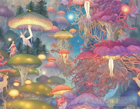 Kiki Fairy World Ai Artwork