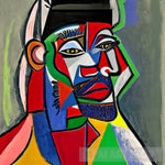 King Lebron Pikasso #1 Abstract Ai Art