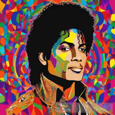 King Of Pop Ai Painting