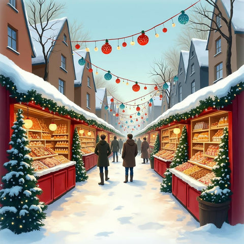 Festive Holiday Market