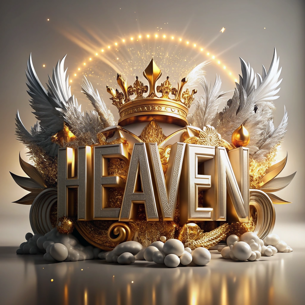 Heaven, crown, heaven's crown, beautiful, gold crown,