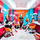 Ladies Bath In Spa Ai Artwork