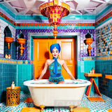 Ladies Bath In Spa Ai Artwork