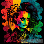 Lady Lisa Frankenstein Surrealism Ai Art