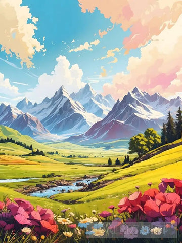 Landscape Painting Ai Art