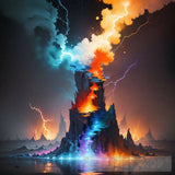 Lava Art Abstract Ai Art